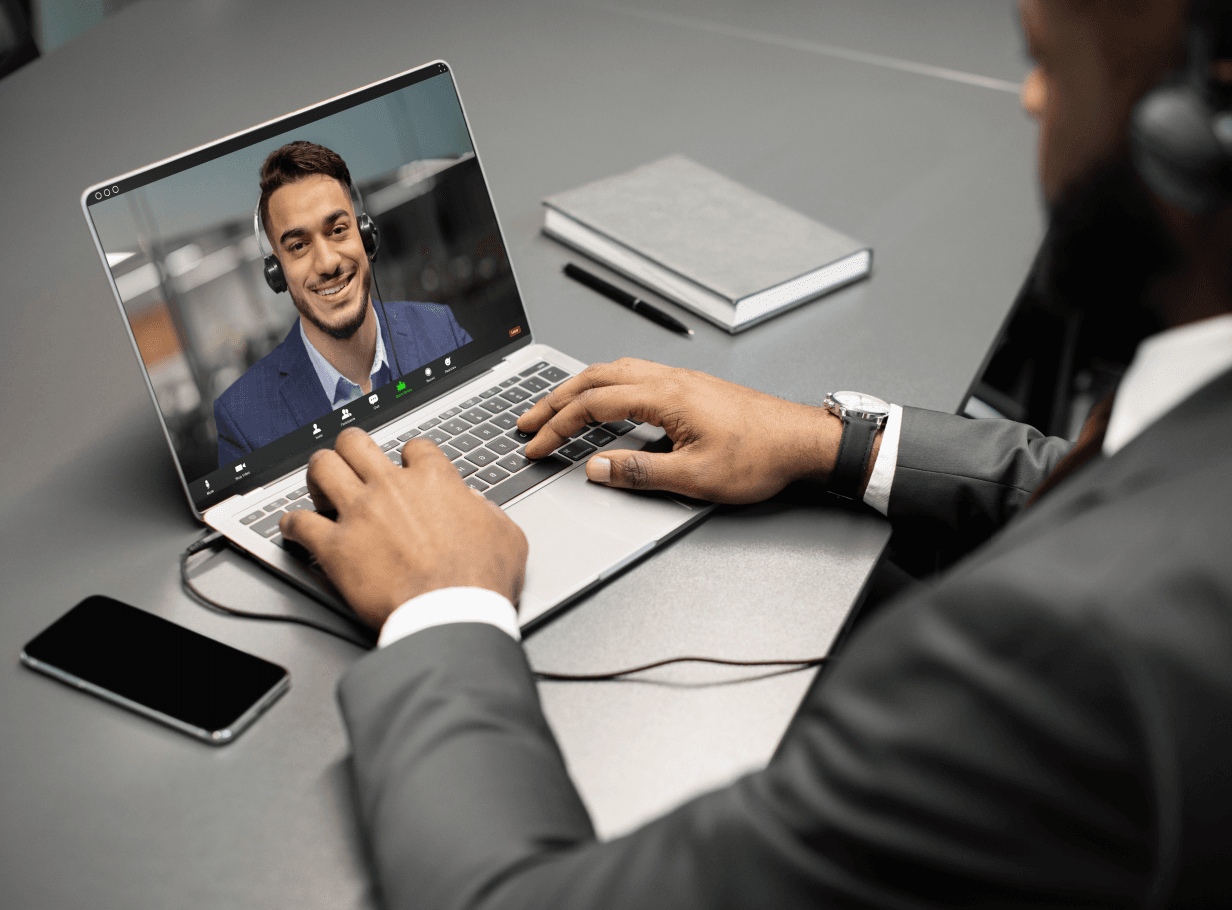 Online therapy session